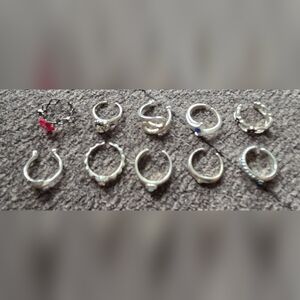Toe Rings In Various Styles.